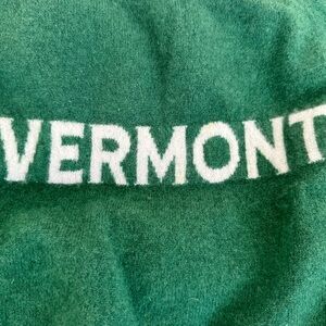 Vermont Green Crew Neck Sweater